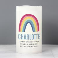 Personalised Rainbow LED Candle Extra Image 3 Preview
